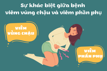 Sự khác biệt giữa bệnh viêm vùng chậu và viêm phần phụ
